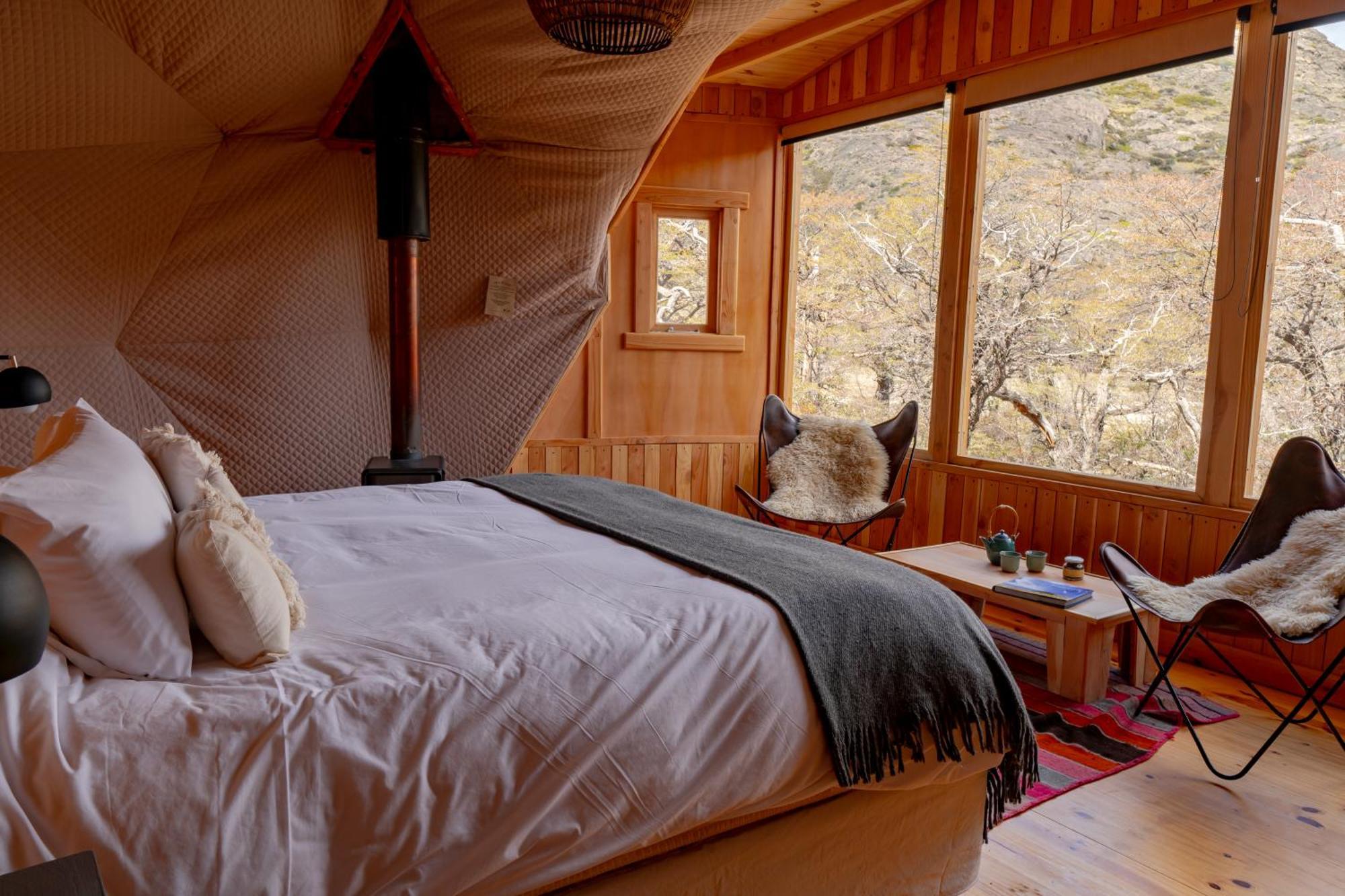 Hotel Patagonia Eco Domes El Chaltén Exterior foto